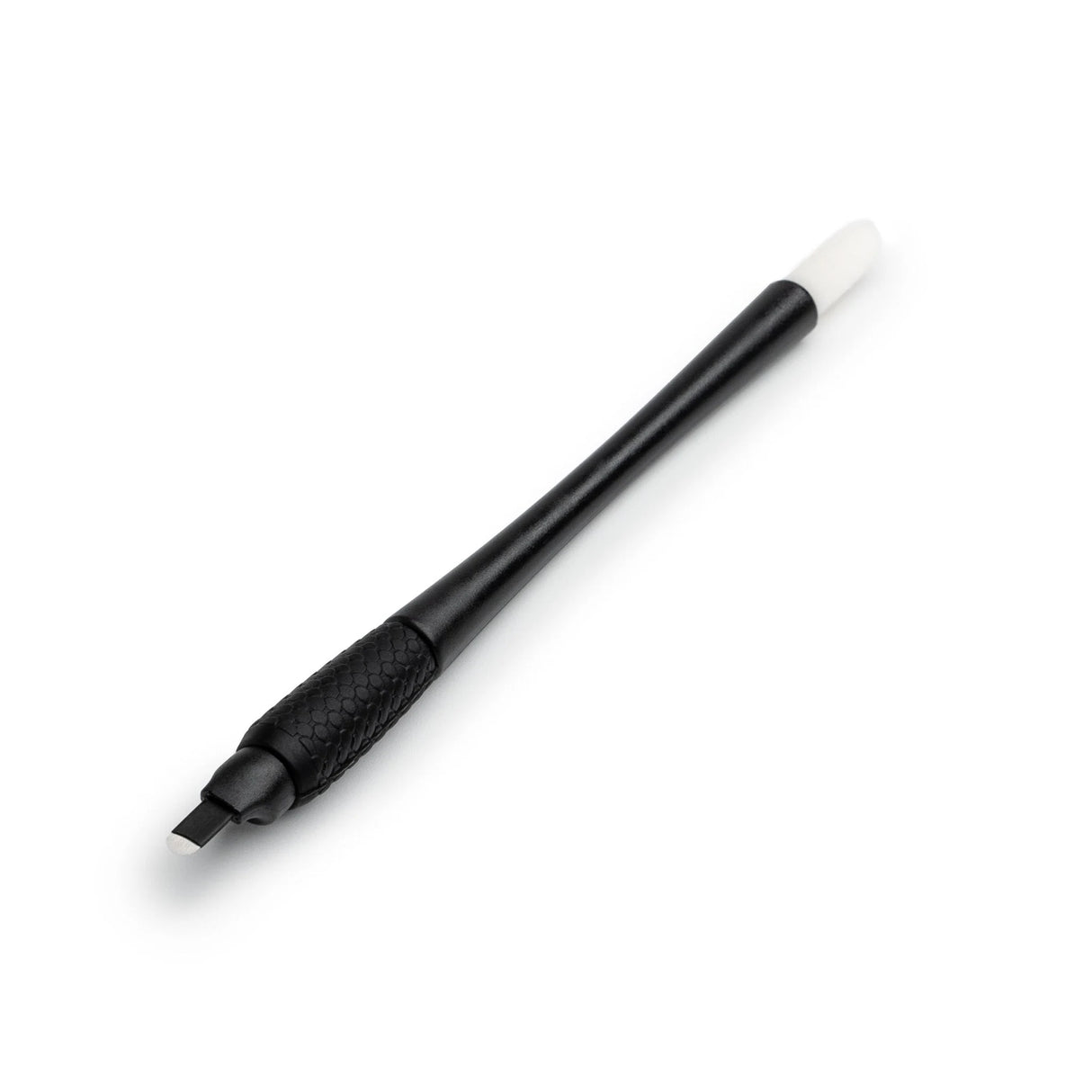 Set of 10 disposable microblading tools U24 0.16mm by The Perma, used for precise eyebrow tattooing and microblading procedures.