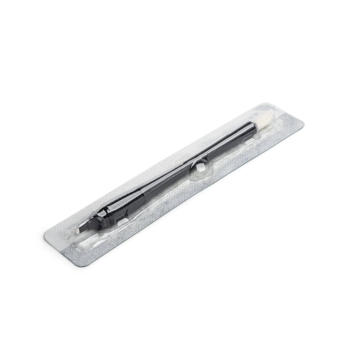Set of 10 The Perma Microblading disposable tools U24 0.16mm for precise eyebrow microblading procedures.