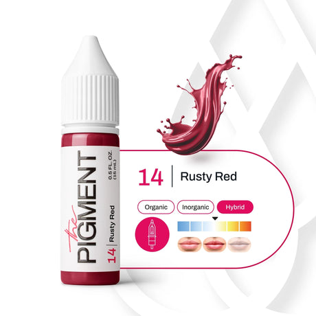 The Pigment 14 Rusty Red Pigments (15ml)