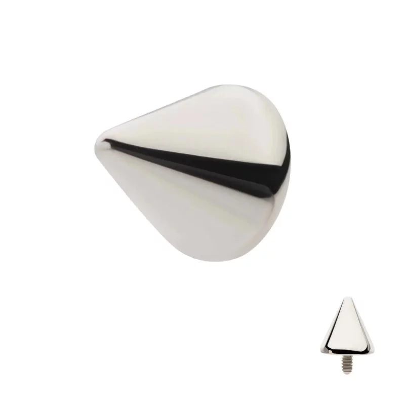 Titāna pīrsinga labreta smaile