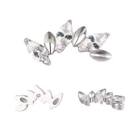 Титановое кольцо Альтернативная Маркиза