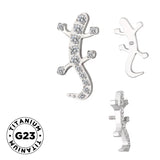 Titāna gredzens Gecko