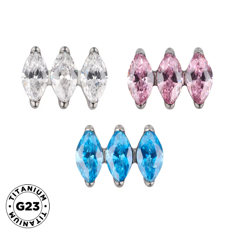 Titāna gredzens paralēls marķīzs