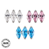 Titāna gredzens paralēls marķīzs