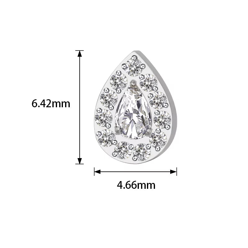Titāna gredzens ar pērļu iestatījumu