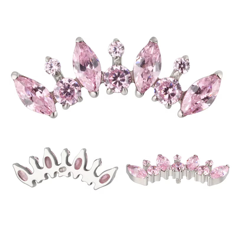 Titāna gredzens apaļš un marķīza