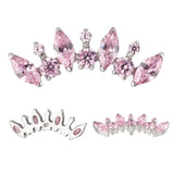 Titāna gredzens apaļš un marķīza