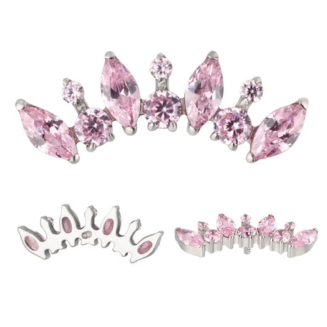 Titāna gredzens apaļš un marķīza