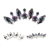 Titāna gredzens apaļš un marķīza