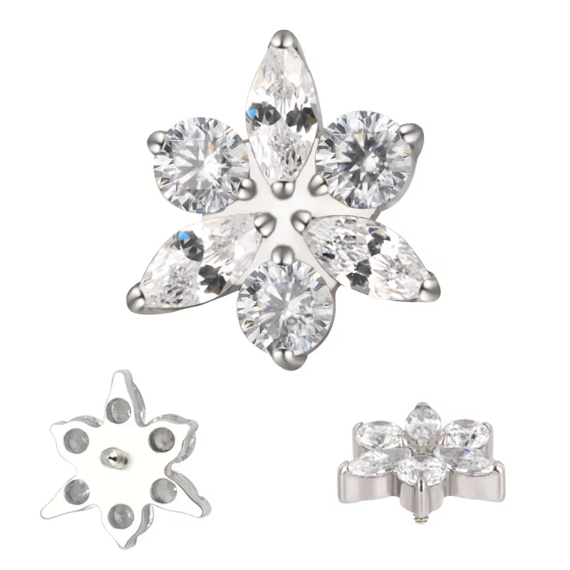 Titāna gredzens Zvaigžņu zieds