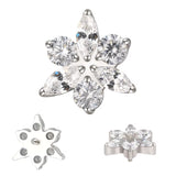 Titāna gredzens Zvaigžņu zieds