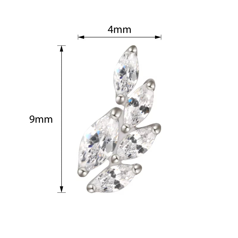 Titāna gredzens kviešu vārpa formas