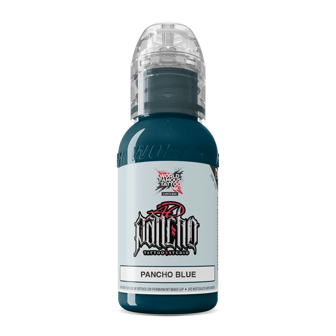 Pasaulslavenā tetovējumu tinte AD Pancho Blue (30ml)