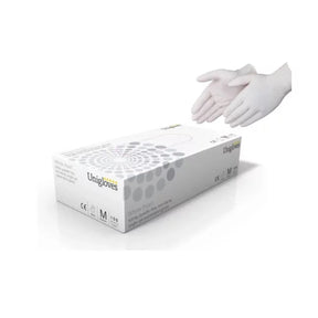 White Pearl Nitrile Gloves - BVShop