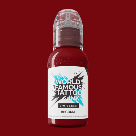 World Famous Limitless Tattoo Ink Begonia 30ml - BVShop