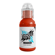 World Famous Limitless Tattoo Ink Dark Orange 1 30ml - BVShop