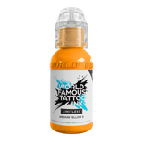 World Famous Limitless Tattoo Ink Medium Yellow 3 30ml - BVShop