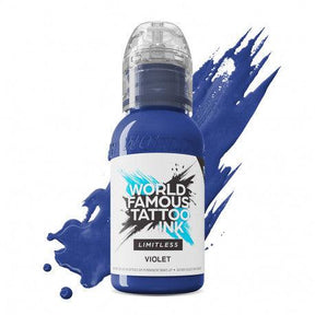 World Famous Limitless Tattoo Ink Violet 30ml - BVShop