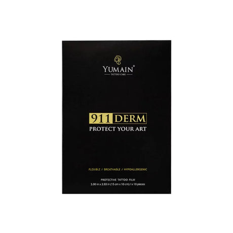 Yumain 911 Derm Envelope Protective Film 15cm X 10cm - BVShop